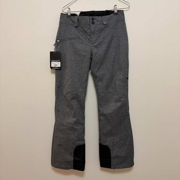 NWT Obermeyer Malta Snow Pants Women’s Size 6 Short Charcoal Graphite Grey - Picture 4 of 15
